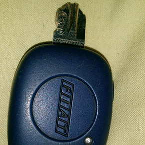 Broken Car Key